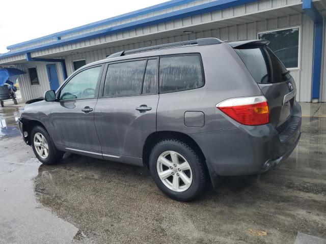 JTEZK3EH0A2098210 - 2010 TOYOTA HIGHLANDER فحمي صورة 2