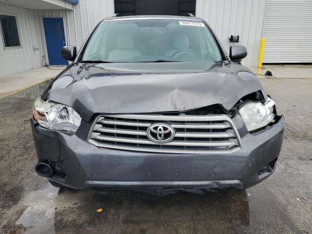 JTEZK3EH0A2098210 - 2010 TOYOTA HIGHLANDER فحمي صورة 5