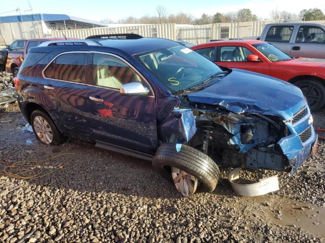 2CNFLPEY0A6404168 - 2010 CHEVROLET EQUINOX LT BLUE photo 4