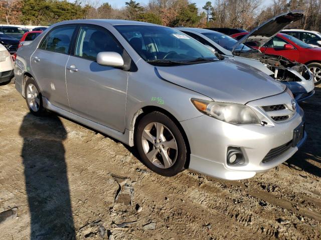 2T1BU4EE6BC730660 - 2011 TOYOTA CORROLA BASE SILVER photo 4