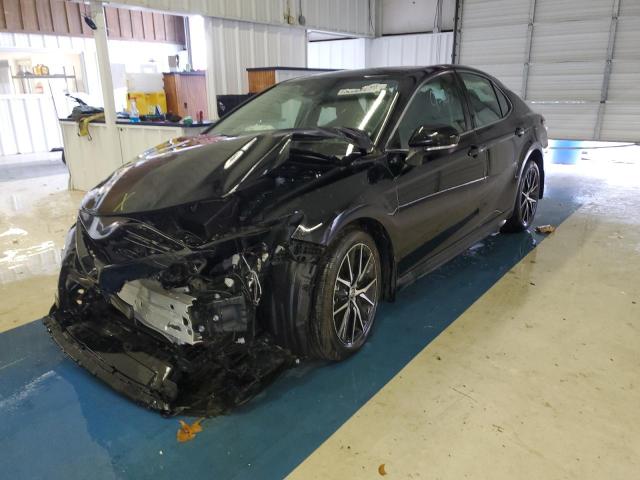 4T1T11AK1PU828203 - 2023 TOYOTA CAMRY SE NIGHT SHADE BLACK photo 1