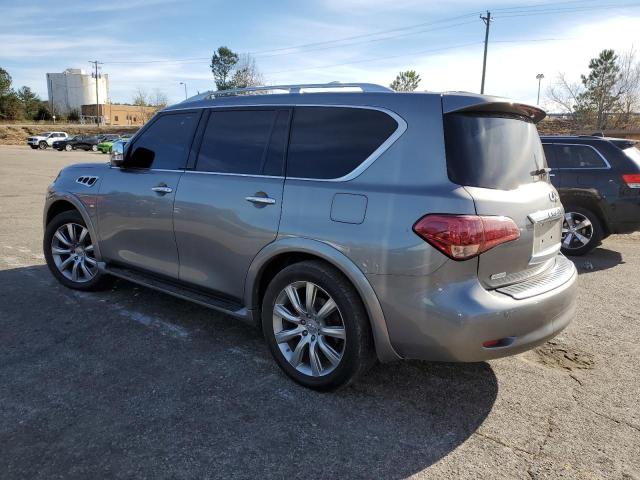 JN8AZ2NE4C9021870 - 2012 INFINITI QX56 SILVER photo 2