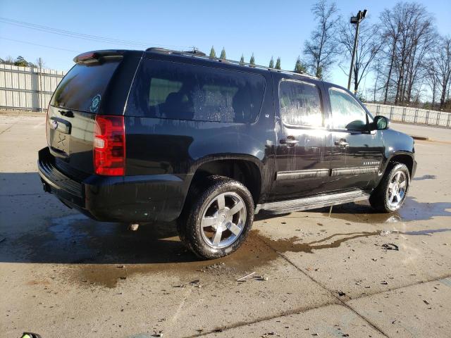 1GNSKJE79DR257942 - 2013 CHEVROLET SUBURBAN K1500 LT BLACK photo 3