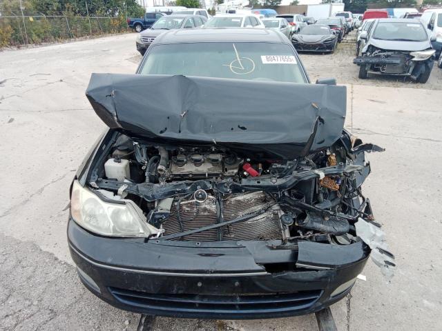 4T1BF28BX2U261703 - 2002 TOYOTA AVALON XL BLACK photo 5