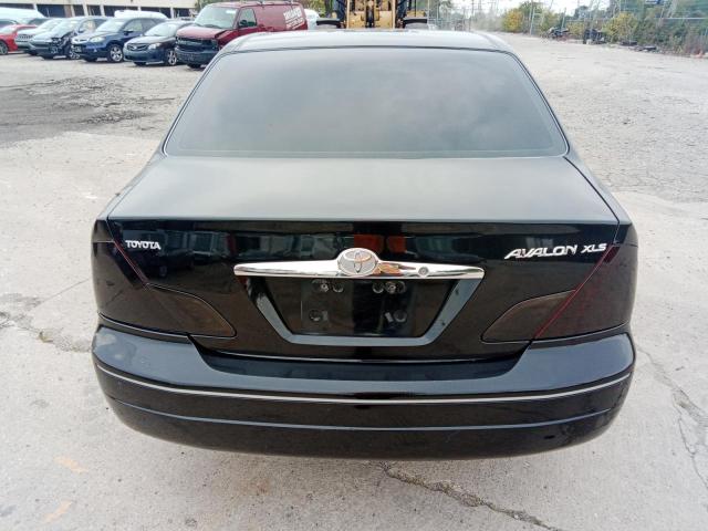 4T1BF28BX2U261703 - 2002 TOYOTA AVALON XL BLACK photo 6