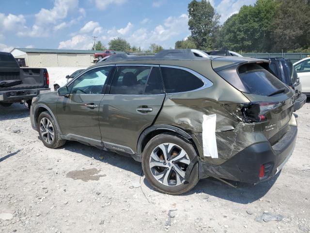 4S4BTGPD1L3116159 - 2020 SUBARU OUTBACK TOURING LDL GREEN photo 2