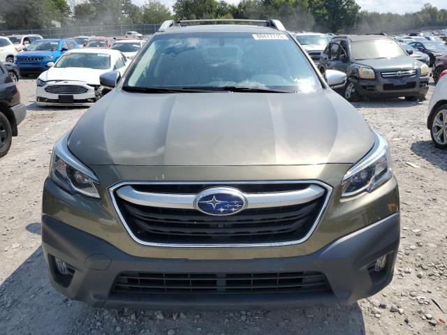 4S4BTGPD1L3116159 - 2020 SUBARU OUTBACK TOURING LDL GREEN photo 5