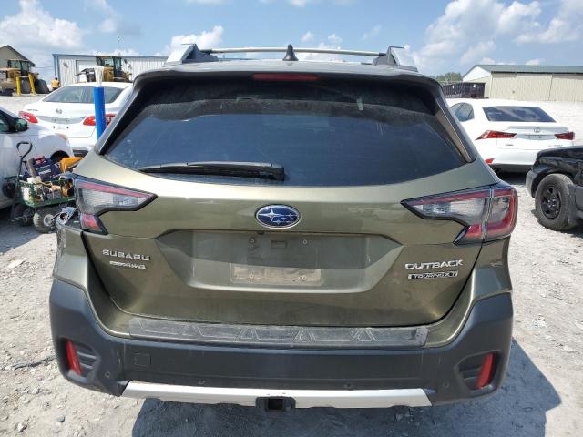 4S4BTGPD1L3116159 - 2020 SUBARU OUTBACK TOURING LDL GREEN photo 6