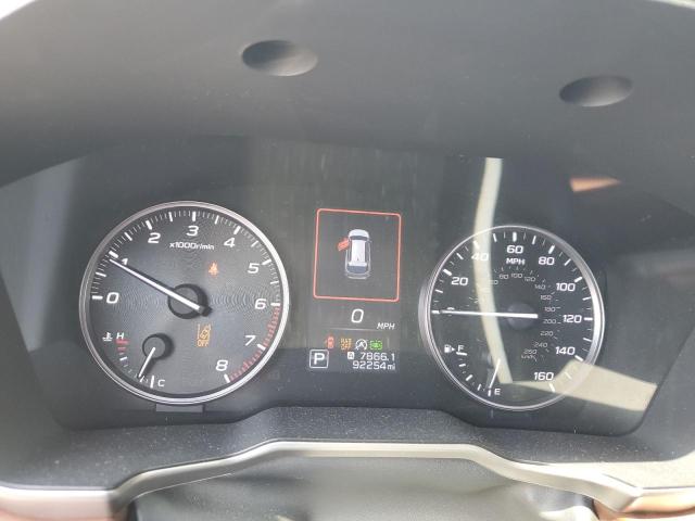 4S4BTGPD1L3116159 - 2020 SUBARU OUTBACK TOURING LDL GREEN photo 9