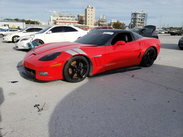 1G1YW2DW0B5102487 - 2011 CHEVROLET CORVETTE GRAND SPORT RED photo 1