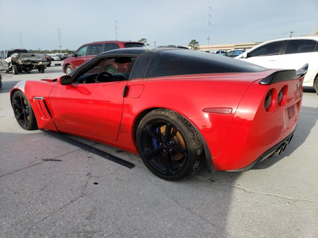 1G1YW2DW0B5102487 - 2011 CHEVROLET CORVETTE GRAND SPORT RED photo 2