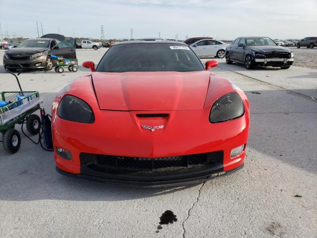 1G1YW2DW0B5102487 - 2011 CHEVROLET CORVETTE GRAND SPORT RED photo 5