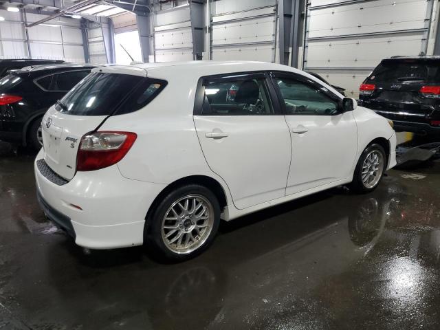 2T1LE40E09C003131 - 2009 TOYOTA COROLLA MA S WHITE photo 3