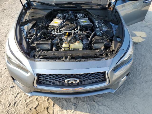 JN1EV7APXKM540126 - 2019 INFINITI Q50 LUXE ლურჯი ფოტო 11