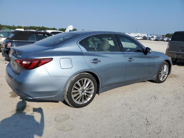 JN1EV7APXKM540126 - 2019 INFINITI Q50 LUXE ლურჯი ფოტო 3