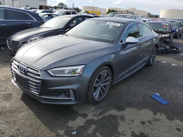 WAUC4CF50JA008887 - 2018 AUDI S5 PRESTIGE GRAY photo 1