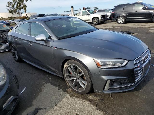 WAUC4CF50JA008887 - 2018 AUDI S5 PRESTIGE GRAY photo 4