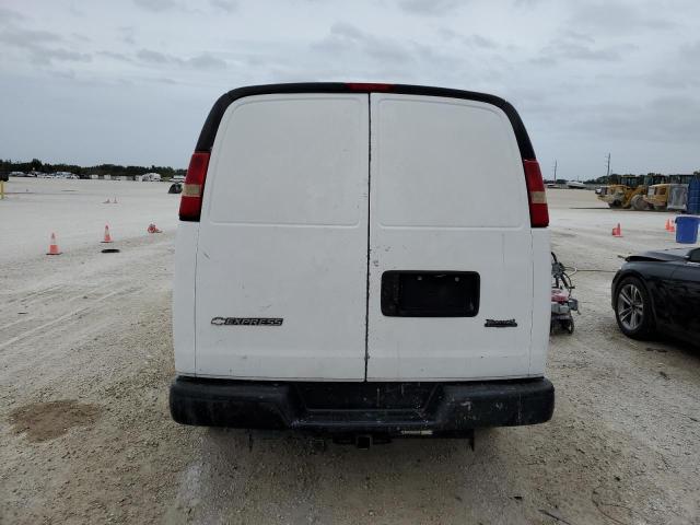 1GCGG25C891174320 - 2009 CHEVROLET EXPRESS G2 WHITE photo 6