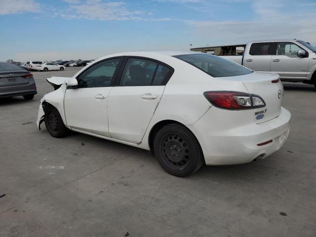 JM1BL1U78D1836247 - 2013 MAZDA 3 I WHITE photo 2