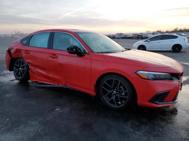 19XFL1H82NE024381 - 2022 HONDA CIVIC SPORT TOURING 红色 照片 4
