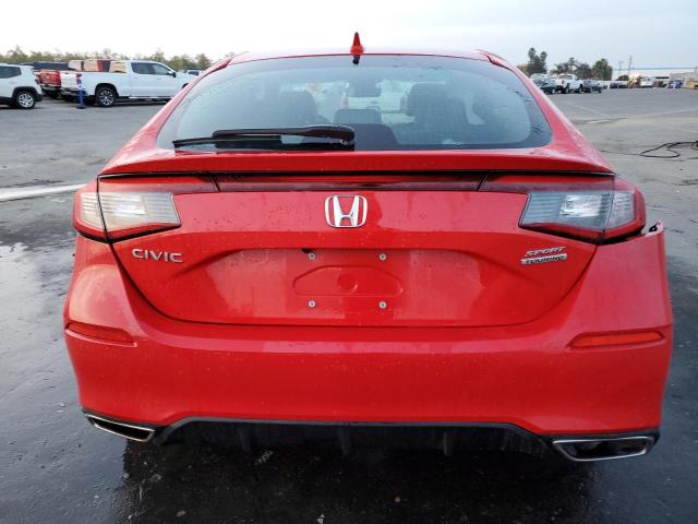 19XFL1H82NE024381 - 2022 HONDA CIVIC SPORT TOURING 红色 照片 6