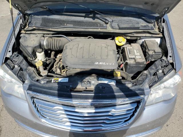 2C4RC1BGXGR214329 - 2016 CHRYSLER TOWN & COU TOURING ვერცხლისფერი ფოტო 12
