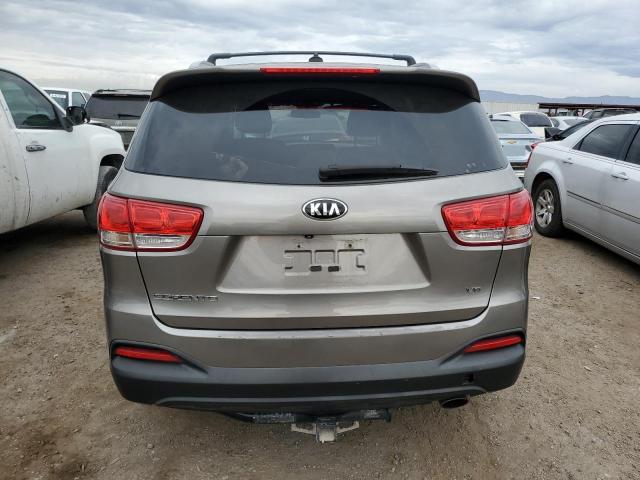 5XYPGDA56GG150453 - 2016 KIA SORENTO LX CHARCOAL photo 6