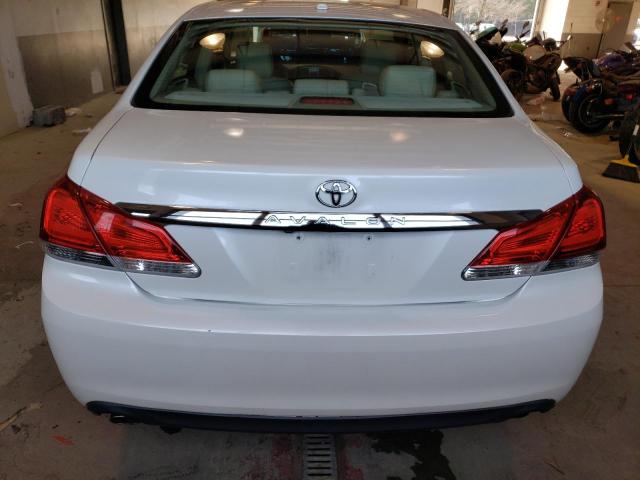 4T1BK3DB8BU391762 - 2011 TOYOTA AVALON BASE თეთრი ფოტო 6