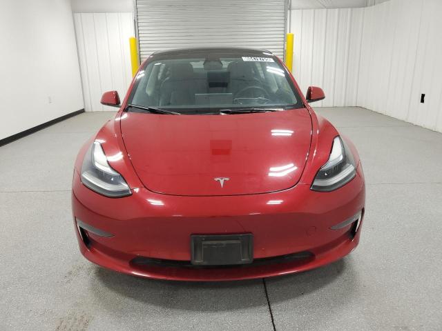 5YJ3E1EB3NF305192 - 2022 TESLA MODEL 3 红色 照片 5