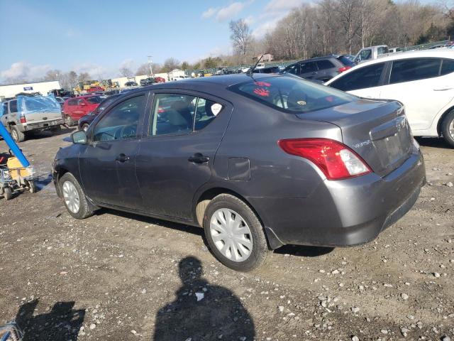 3N1CN7AP1KL817473 - 2019 NISSAN VERSA S GRAY photo 2