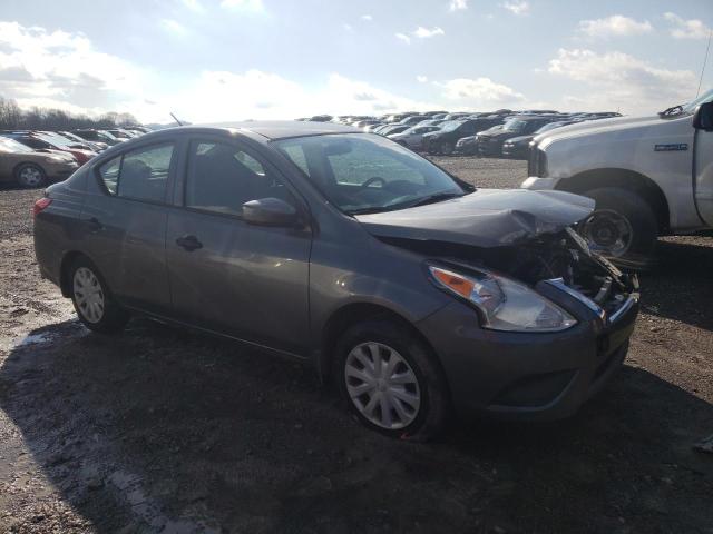 3N1CN7AP1KL817473 - 2019 NISSAN VERSA S GRAY photo 4