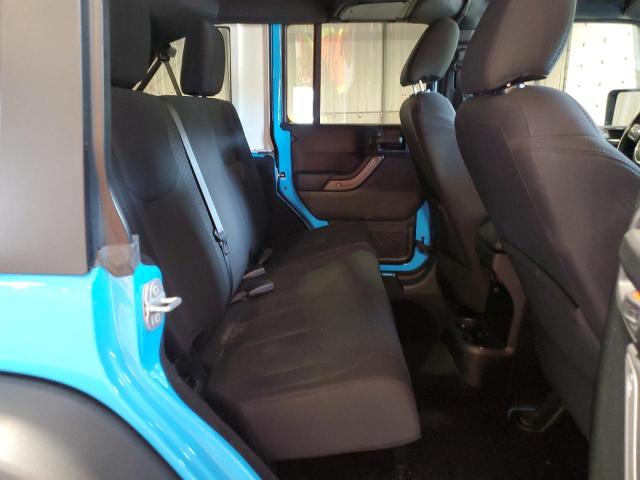 1C4BJWDGXJL855871 - 2018 JEEP WRANGLER U SPORT Bleu photo 11