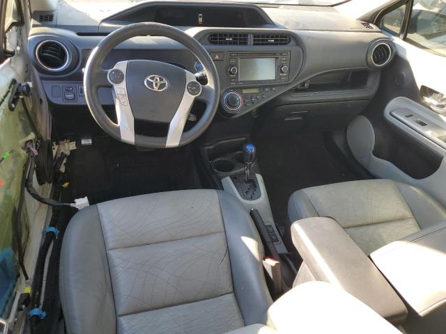 JTDKDTB33C1519564 - 2012 TOYOTA PRIUS C WHITE photo 8