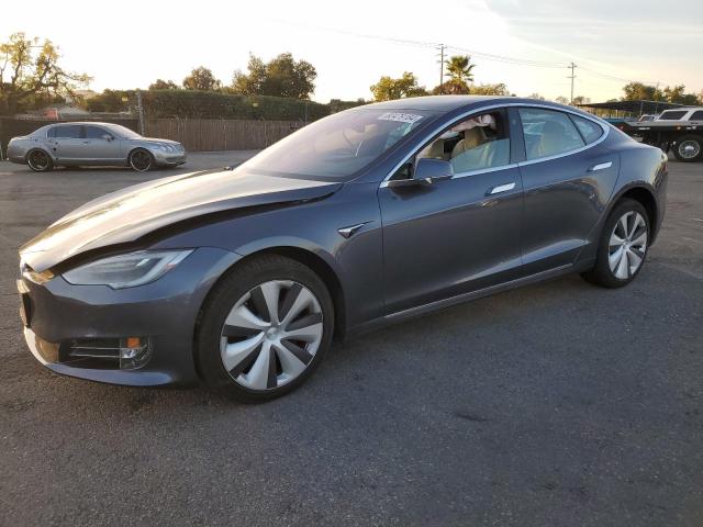 5YJSA1E25LF396776 - 2020 TESLA MODEL S CHARCOAL photo 1