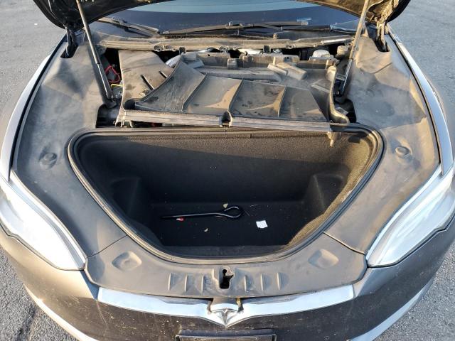 5YJSA1E25LF396776 - 2020 TESLA MODEL S CHARCOAL photo 11