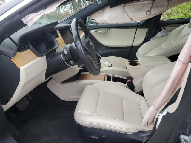 5YJSA1E25LF396776 - 2020 TESLA MODEL S CHARCOAL photo 7