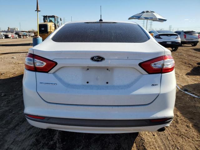 3FA6P0H70DR329915 - 2013 FORD FUSION SE WHITE photo 6