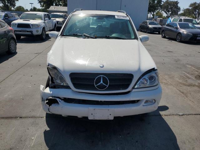 4JGAB57E95A542370 - 2005 MERCEDES-BENZ ML 350 თეთრი ფოტო 5
