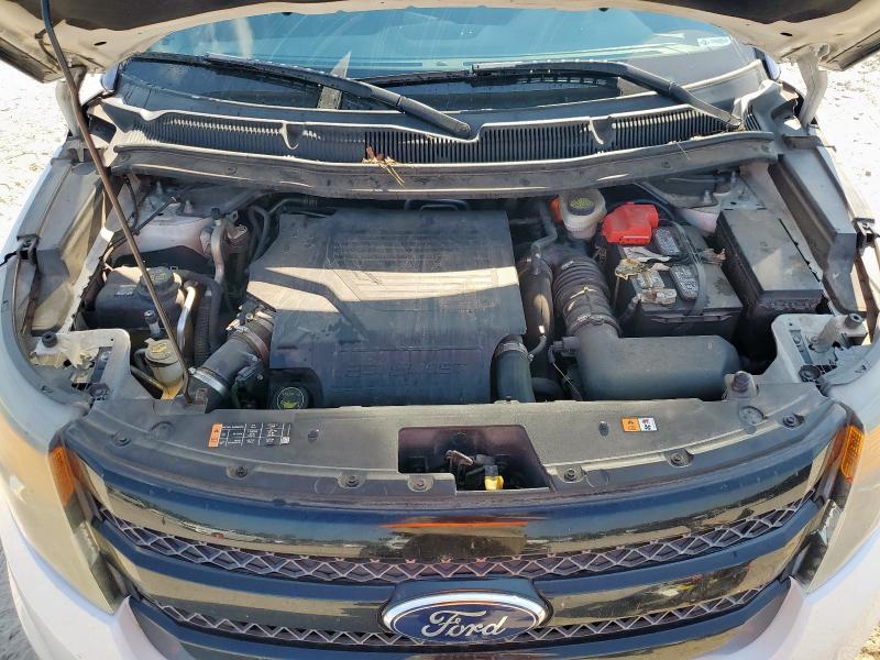 1FM5K8GT8FGA53524 - 2015 FORD EXPLORER SPORT WHITE photo 12
