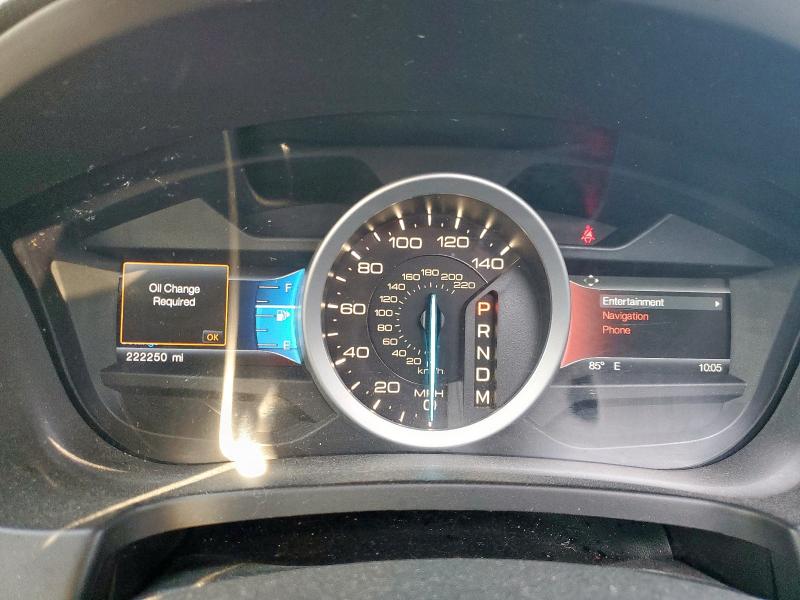 1FM5K8GT8FGA53524 - 2015 FORD EXPLORER SPORT WHITE photo 9