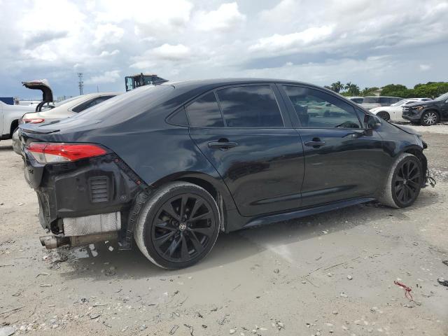 5YFS4RCE3LP038552 - 2020 TOYOTA COROLLA SE Noir photo 3