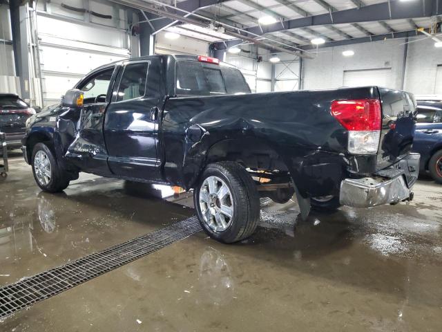 5TFUY5F10BX159568 - 2011 TOYOTA TUNDRA DOUBLE CAB SR5 BLACK photo 2