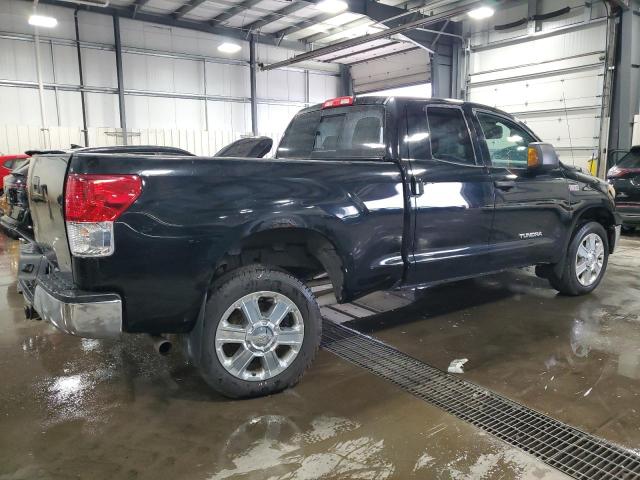5TFUY5F10BX159568 - 2011 TOYOTA TUNDRA DOUBLE CAB SR5 BLACK photo 3