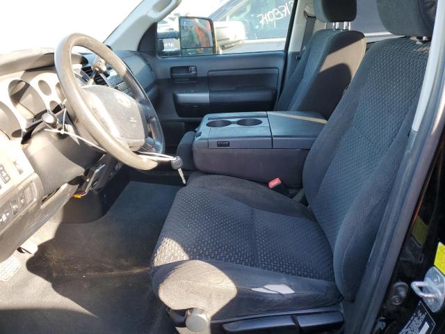 5TFUY5F10BX159568 - 2011 TOYOTA TUNDRA DOUBLE CAB SR5 BLACK photo 7
