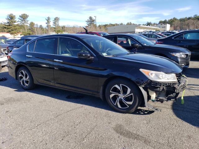 1HGCR2F35GA236035 - 2016 HONDA ACCORD LX BLACK photo 4