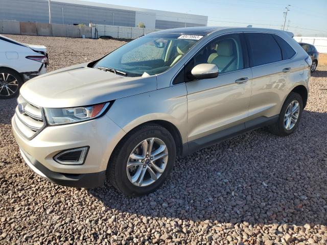 2FMPK3J90HBC68950 - 2017 FORD EDGE SEL GOLD photo 1