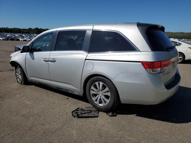 5FNRL5H63EB101417 - 2014 HONDA ODYSSEY EXL SILVER photo 2