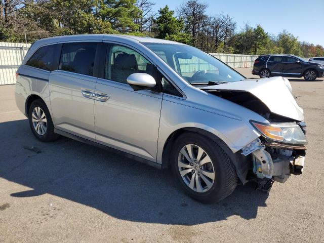 5FNRL5H63EB101417 - 2014 HONDA ODYSSEY EXL SILVER photo 4