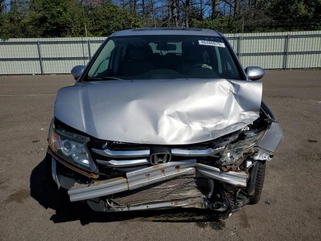 5FNRL5H63EB101417 - 2014 HONDA ODYSSEY EXL SILVER photo 5