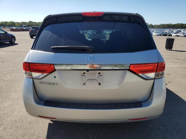 5FNRL5H63EB101417 - 2014 HONDA ODYSSEY EXL SILVER photo 6